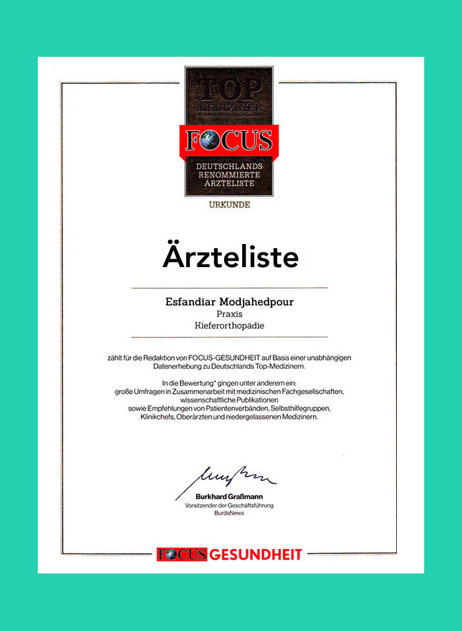 Ihre Kieferorthopädische Praxis in Krefeld, Dr. Modjahedpour & Team